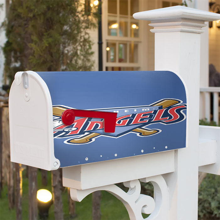 Anaheim Angels Picture Magnetic Mailbox Cover 18" X 21" Outdoor Decor