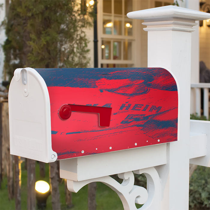 Anaheim Baseball Magnetic Mailbox Cover 18" X 21" Outdoor Decor