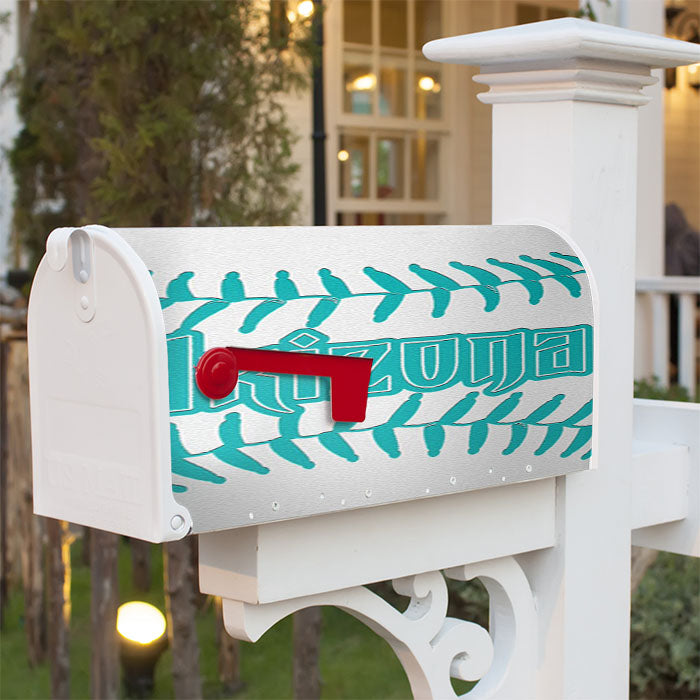Arizona Blue White Magnetic Mailbox Cover 18" X 21" Outdoor Decor