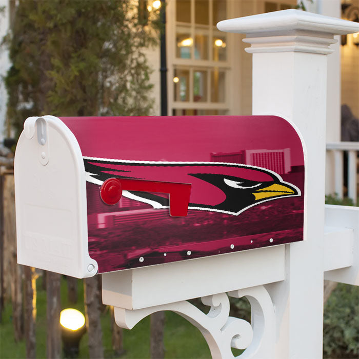 Arizona Cardinals Emblem Magnetic Mailbox Cover 18" X 21" Outdoor Decor