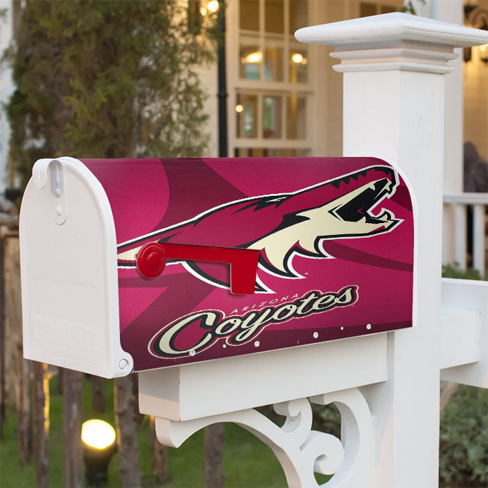 Arizona Coyotes Magnetic Mailbox Cover 18" X 21" Outdoor Decor