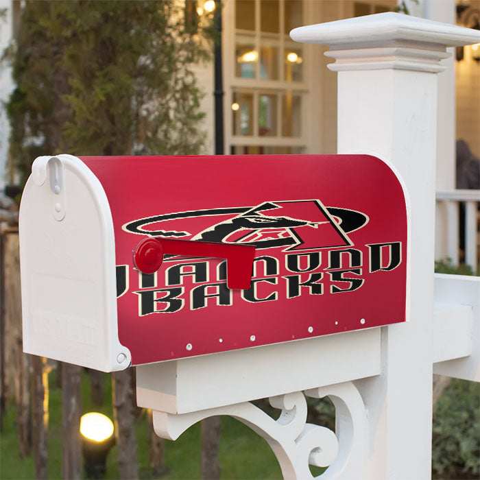 Arizona Diamondbacks Wallpaper Magnetic Mailbox Cover 18" X 21" Outdoor Decor