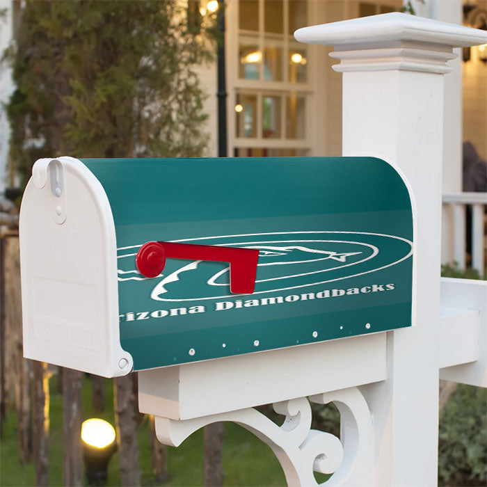 Arizona White Diamond Magnetic Mailbox Cover 18" X 21" Outdoor Decor