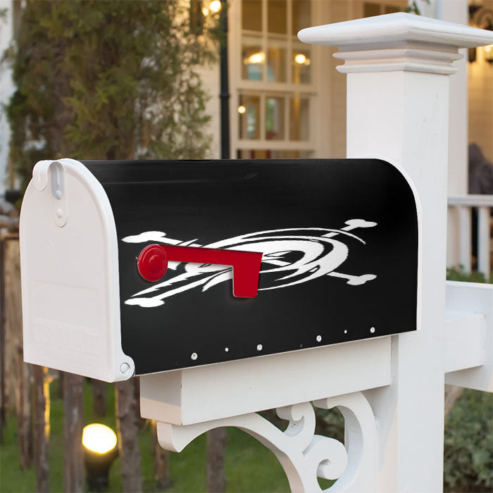 Arlong Pirates Baseball Magnetic Mailbox Cover 18" X 21" Outdoor Decor