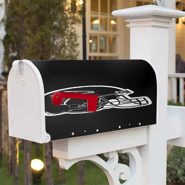 Atlanta Falcon Logo Helmet Magnetic Mailbox Cover 18" X 21" Outdoor Decor