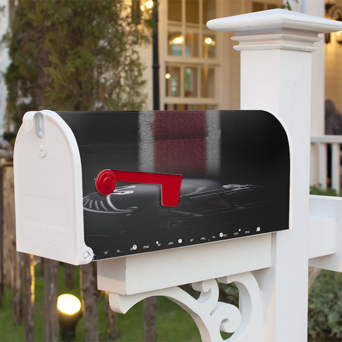 Atlanta Falcons Helmet Magnetic Mailbox Cover 18" X 21" Outdoor Decor
