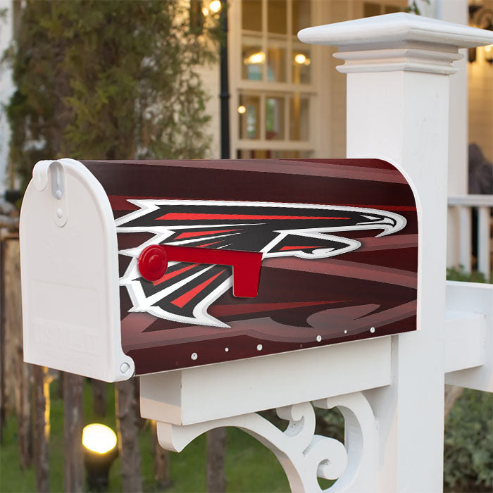 Atlanta Falcons Logo Magnetic Mailbox Cover 18" X 21" Outdoor Decor