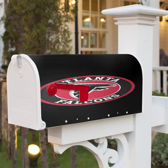 Atlanta Falcons Roundel Mat Magnetic Mailbox Cover 18" X 21" Outdoor Decor