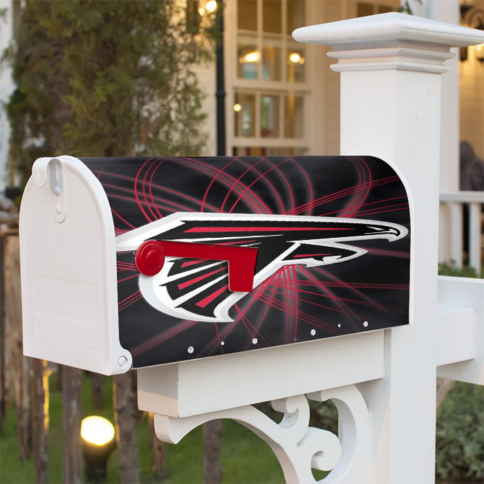 Atlanta Falcons Smoke Up Magnetic Mailbox Cover 18" X 21" Outdoor Decor