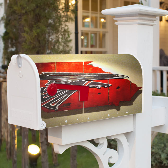 Atlanta Falcons Wall Art 3D Magnetic Mailbox Cover 18" X 21" Outdoor Decor