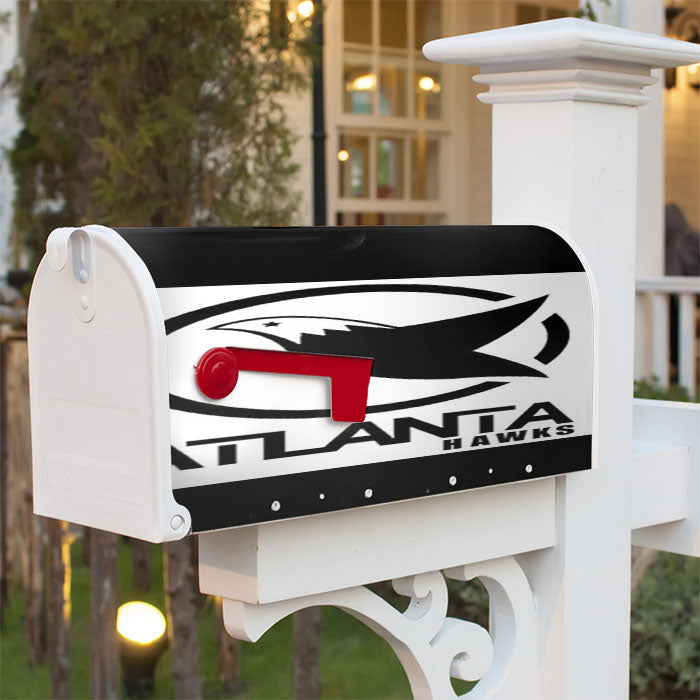 Atlanta Hawks Number One Magnetic Mailbox Cover 18" X 21" Outdoor Decor