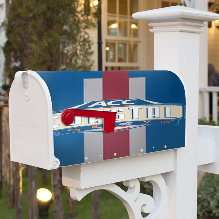 Atlantic Coast Conference Sign Magnetic Mailbox Cover 18" X 21" Outdoor Decor