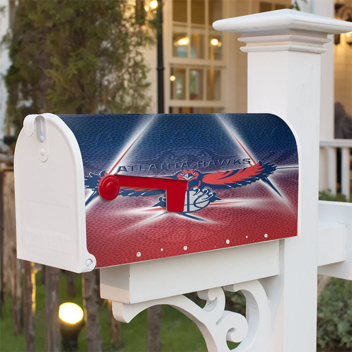 Awesome Atlanta Hawks Wallpapers Magnetic Mailbox Cover 18" X 21" Outdoor Decor