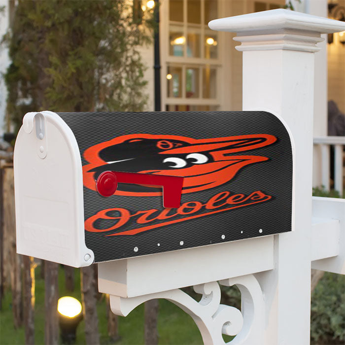 Baltimore Orioles 3 Magnetic Mailbox Cover 18" X 21" Outdoor Decor