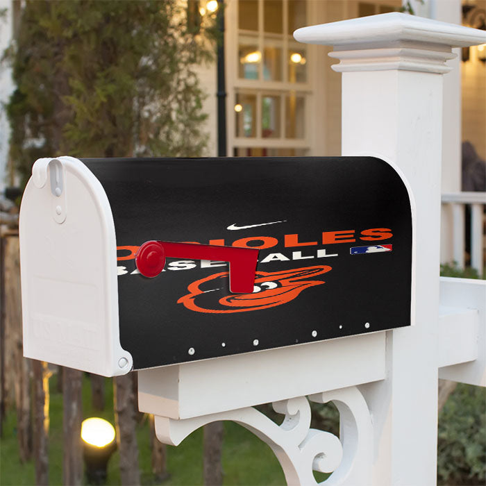 Baltimore Orioles 5 Magnetic Mailbox Cover 18" X 21" Outdoor Decor