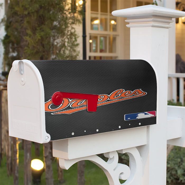 Baltimore Orioles Jersey Magnetic Mailbox Cover 18" X 21" Outdoor Decor