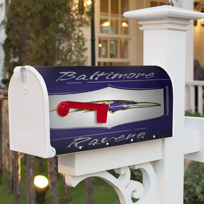 Baltimore Ravens, Afc Jeremy Maclin Magnetic Mailbox Cover 18" X 21" Outdoor Decor