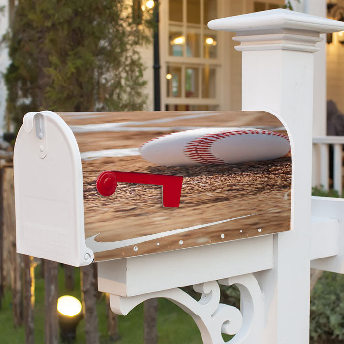 Baseball Field Nike Magnetic Mailbox Cover 18" X 21" Outdoor Decor