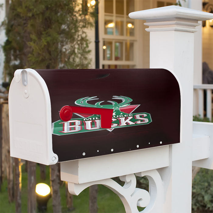 Basketball Logo Magnetic Mailbox Cover 18" X 21" Outdoor Decor