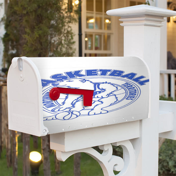 Basketball Northwest Territories Magnetic Mailbox Cover 18" X 21" Outdoor Decor