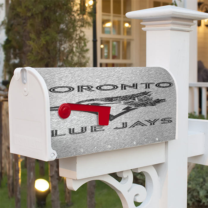 Black Design Toronto Magnetic Mailbox Cover 18" X 21" Outdoor Decor