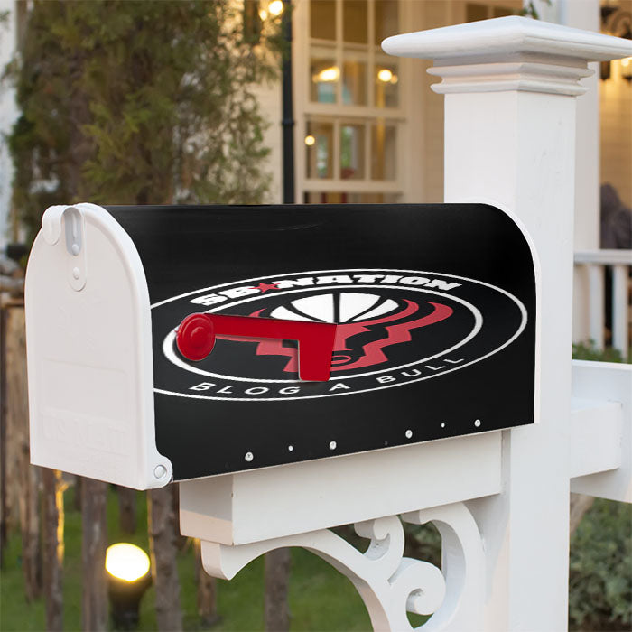 Blog A Bull Miami Heat Magnetic Mailbox Cover 18" X 21" Outdoor Decor
