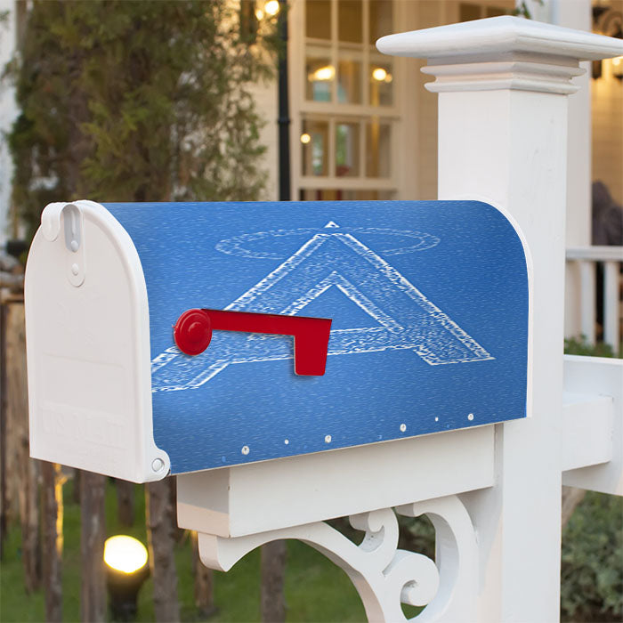 Blue Angels Magnetic Mailbox Cover 18" X 21" Outdoor Decor