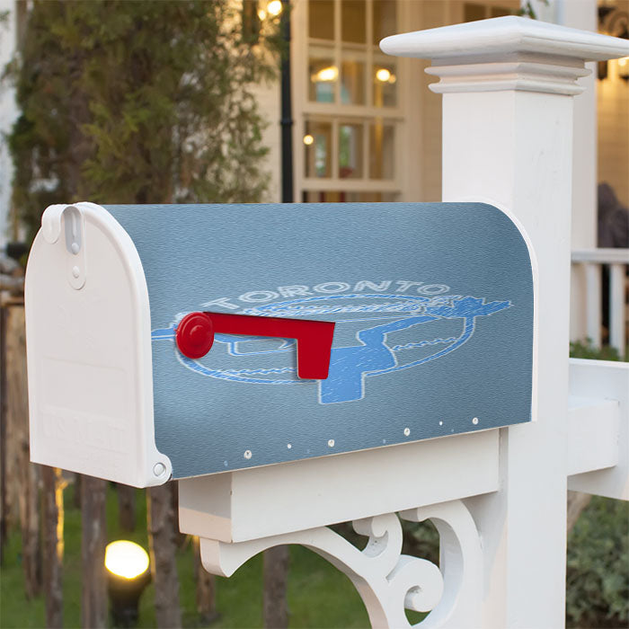 Blue Art Toronto Magnetic Mailbox Cover 18" X 21" Outdoor Decor