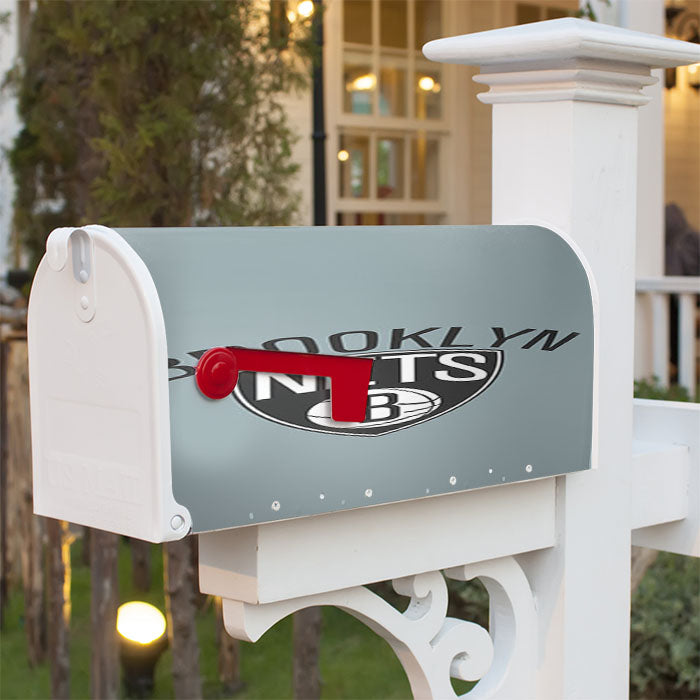 Blue Brooklyn Magnetic Mailbox Cover 18" X 21" Outdoor Decor