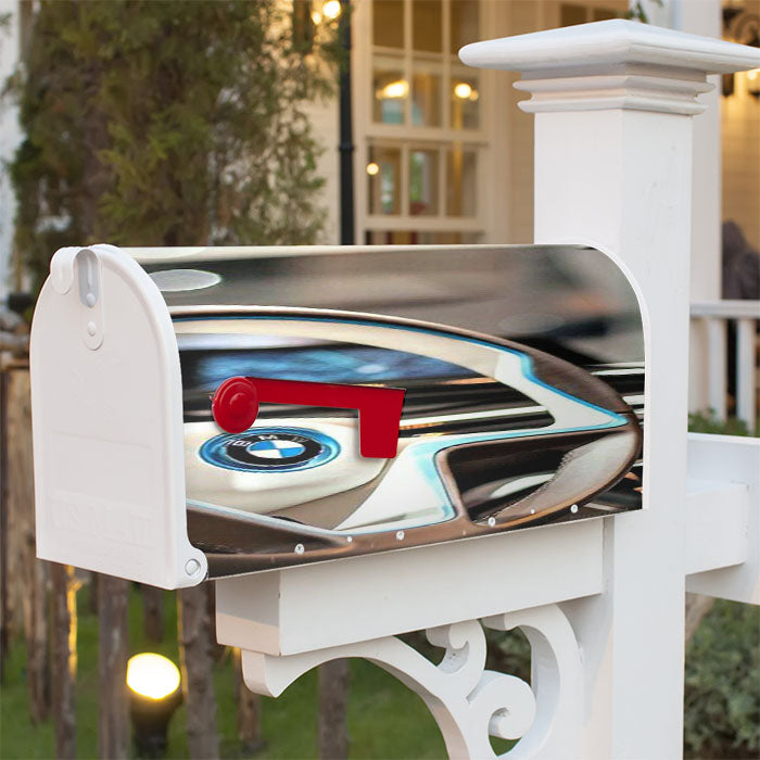 Bmw Exclusive Magnetic Mailbox Cover 18" X 21" Outdoor Decor