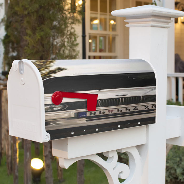 Bmw Head On Magnetic Mailbox Cover 18" X 21" Outdoor Decor