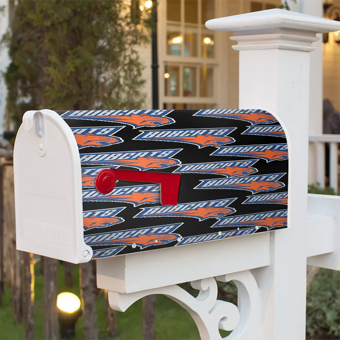 Bobcats Nba Basket Ball Magnetic Mailbox Cover 18" X 21" Outdoor Decor