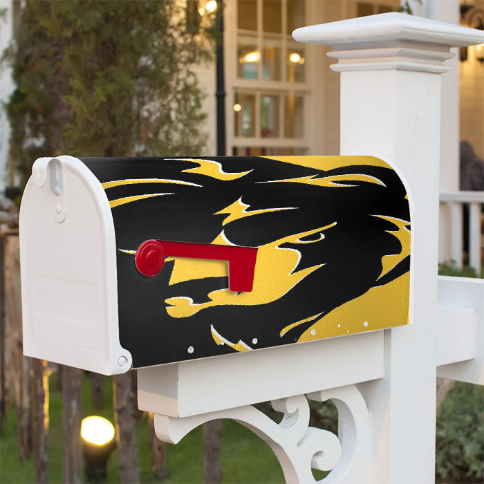 Boston Bruins Bear Logo Nhl Magnetic Mailbox Cover 18" X 21" Outdoor Decor