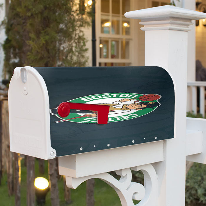 Boston Celtic Design Magnetic Mailbox Cover 18" X 21" Outdoor Decor