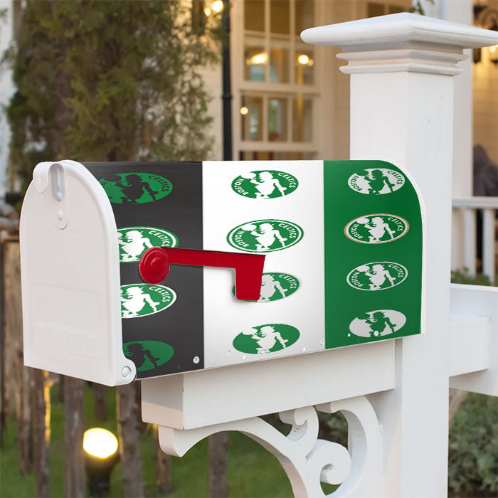 Boston Celtics Announce New Logo Magnetic Mailbox Cover 18" X 21" Outdoor Decor