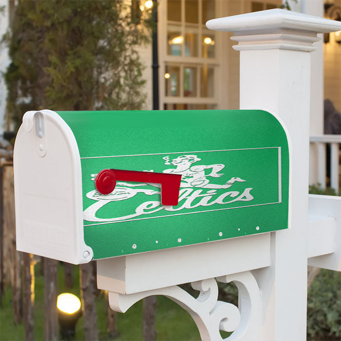 Boston Garden Celtics Magnetic Mailbox Cover 18" X 21" Outdoor Decor