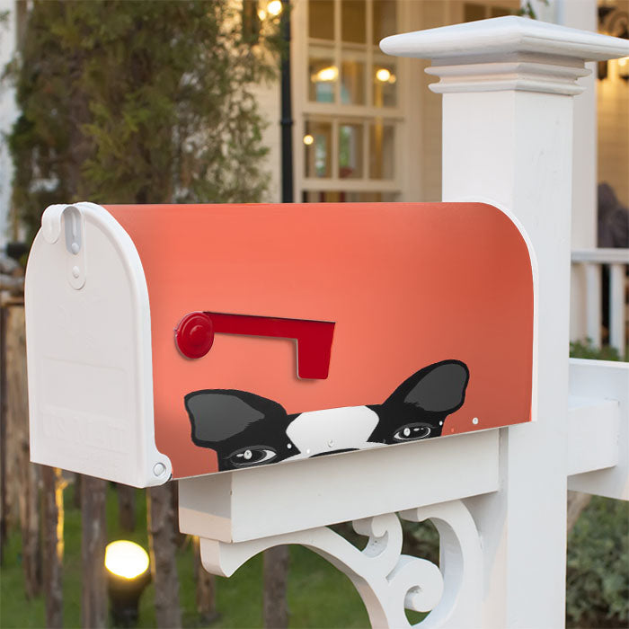 Boston Peek Magnetic Mailbox Cover 18" X 21" Outdoor Decor