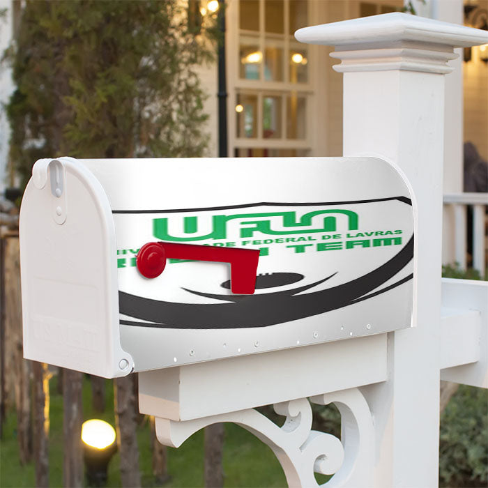 Braso Ulfa Rugby Logo Magnetic Mailbox Cover 18" X 21" Outdoor Decor