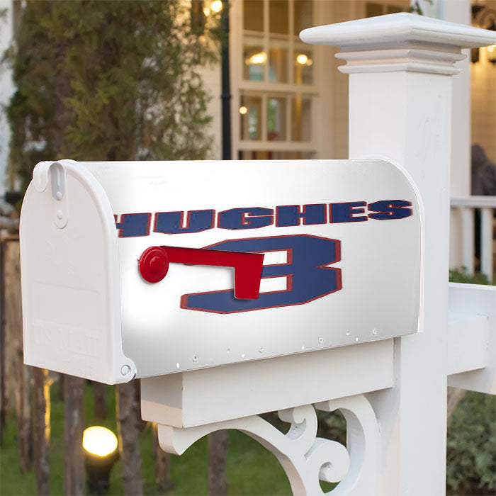Brent Hughes National Hockey Magnetic Mailbox Cover 18" X 21" Outdoor Decor