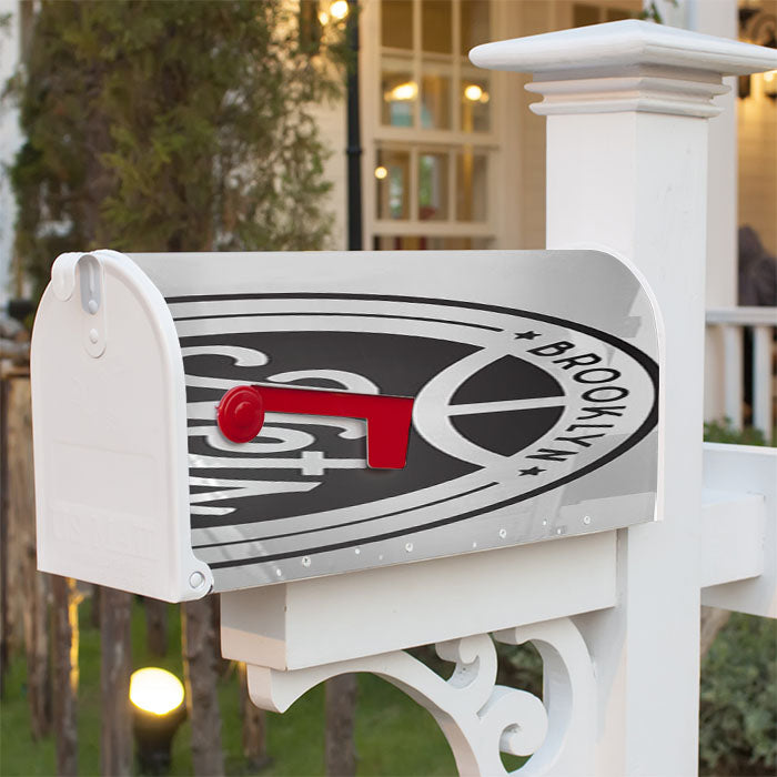 Broo Nets Magnetic Mailbox Cover 18" X 21" Outdoor Decor