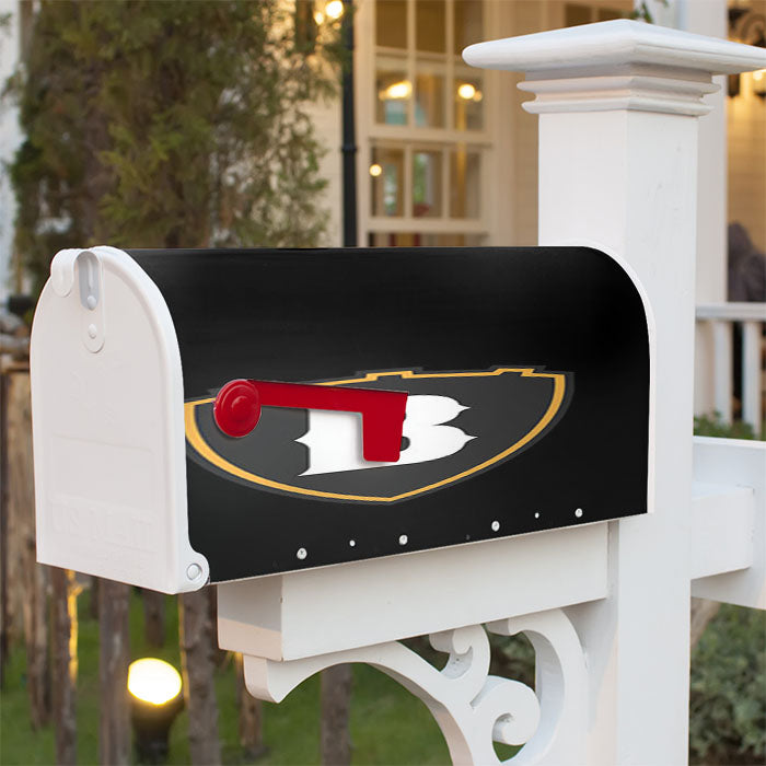 Brooklyn Nets Logos Magnetic Mailbox Cover 18" X 21" Outdoor Decor