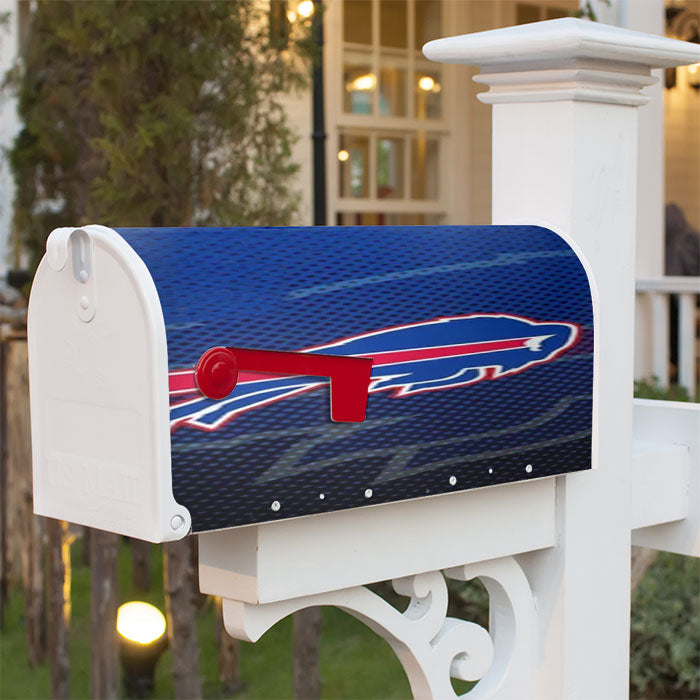 Buffalo Bills Icon Magnetic Mailbox Cover 18" X 21" Outdoor Decor