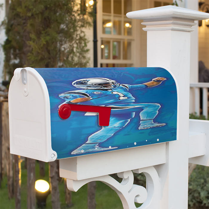 Cam Newton Dab Art 2 Magnetic Mailbox Cover 18" X 21" Outdoor Decor