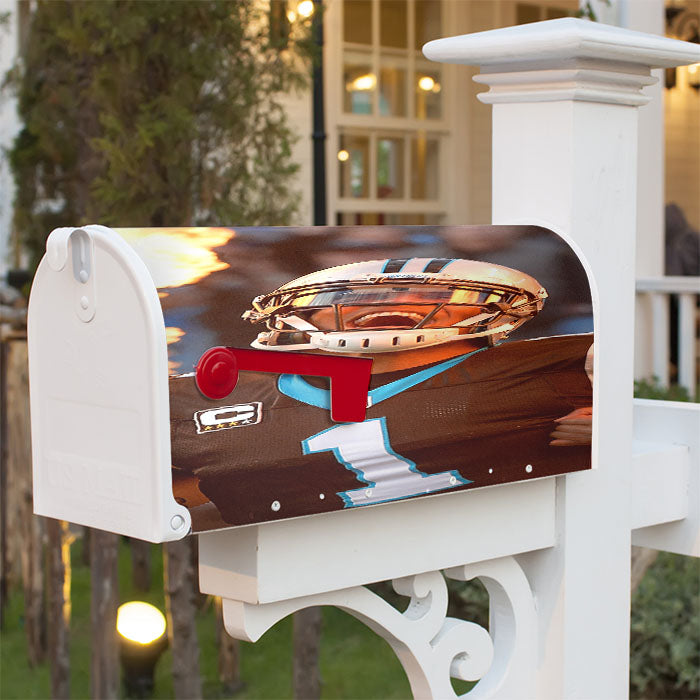 Cam Newton On Fire 2 Magnetic Mailbox Cover 18" X 21" Outdoor Decor
