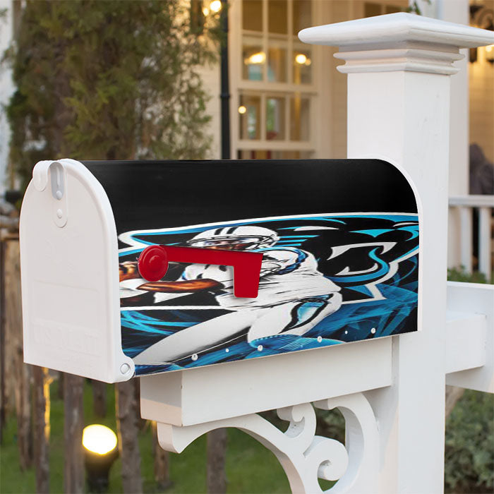Cam Newton Panthers Magnetic Mailbox Cover 18" X 21" Outdoor Decor
