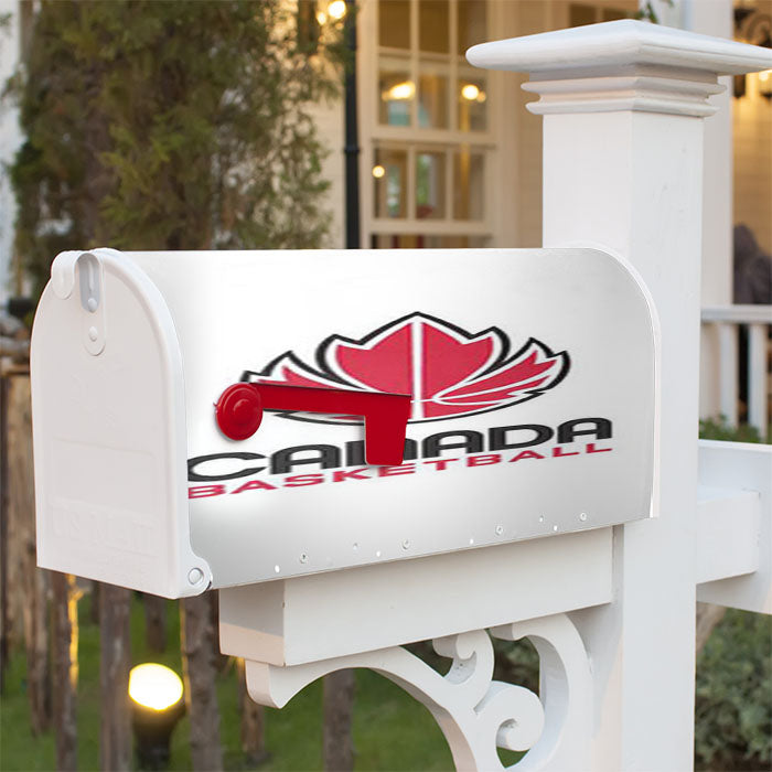 Canada Basketball Magnetic Mailbox Cover 18" X 21" Outdoor Decor