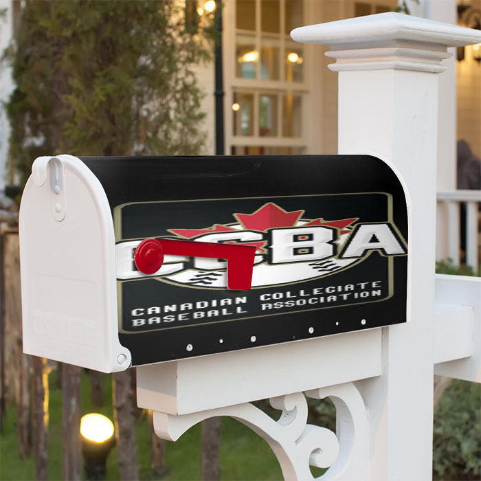 Ccba Baseball Magnetic Mailbox Cover 18" X 21" Outdoor Decor