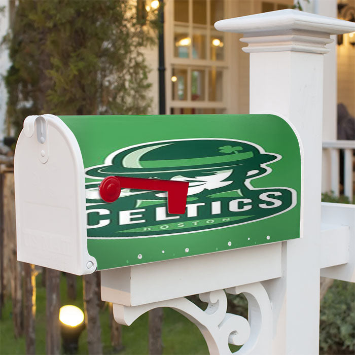 Celtics Magnetic Mailbox Cover 18" X 21" Outdoor Decor