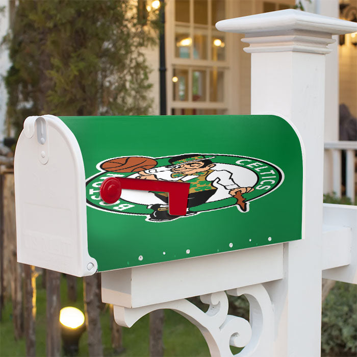 Celtics Boston Logo Magnetic Mailbox Cover 18" X 21" Outdoor Decor