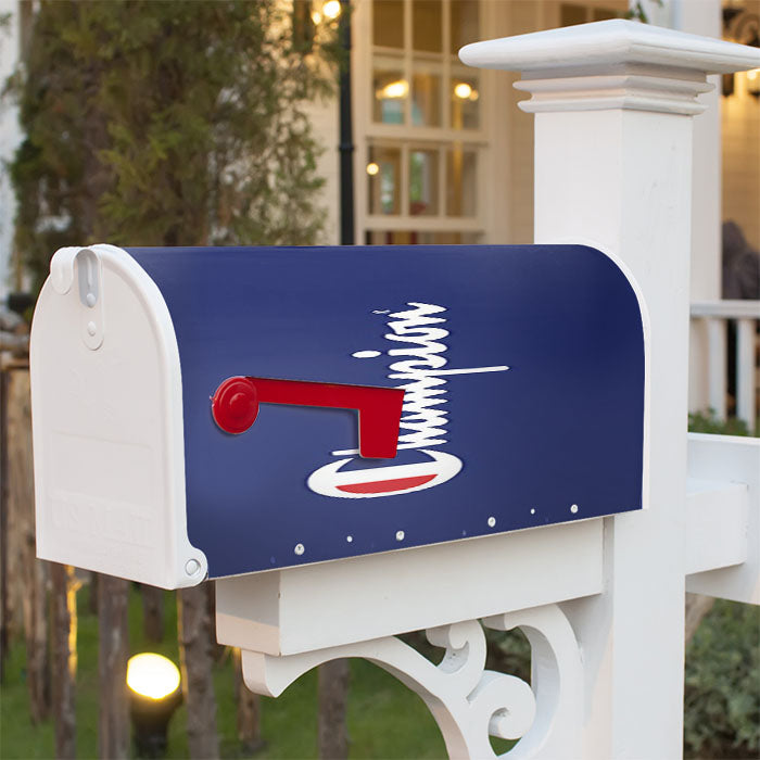 Champion Logo Magnetic Mailbox Cover 18" X 21" Outdoor Decor